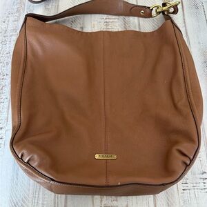 Coach Tan Leather Hobo Bag